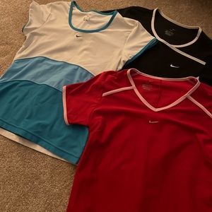Girls nike dri fit shirt bundle XL